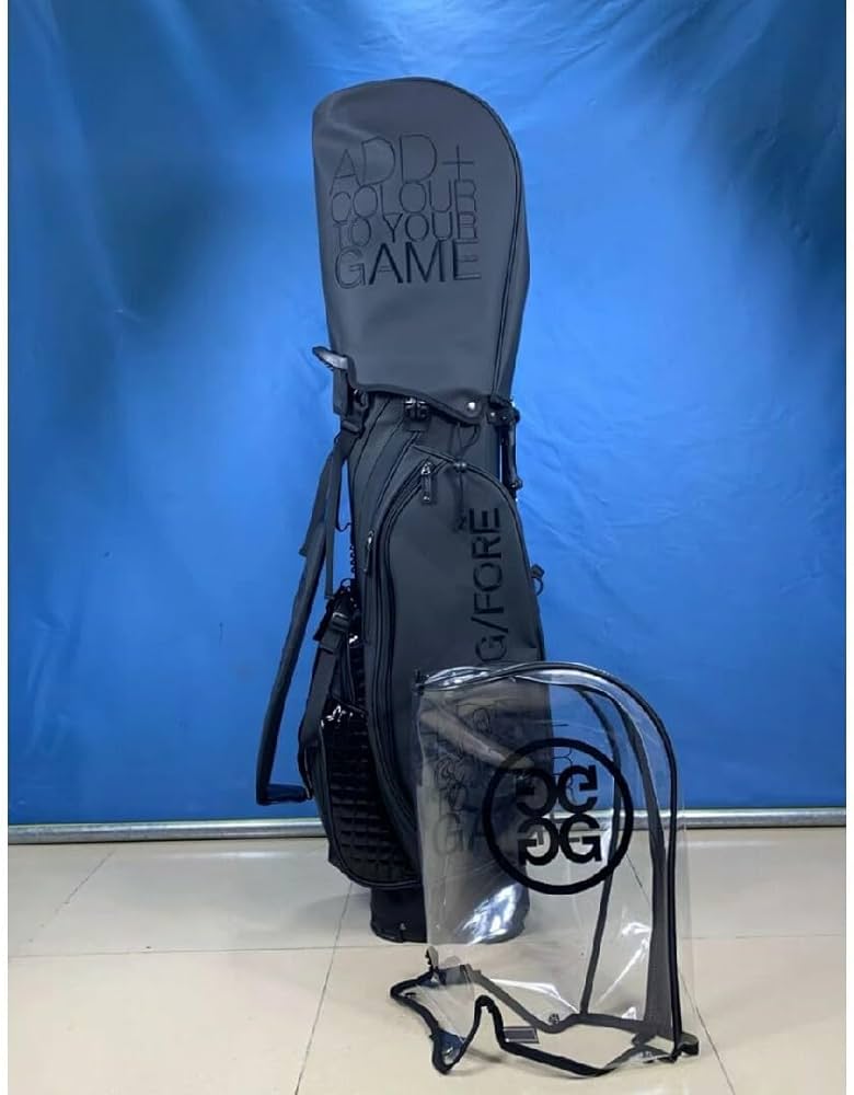 新品ジーフォア G/FORE ゴルフバッグ スタンド式キャディバッグ ブラック Amazon | G/FORE ジーフォア ゴルフ キャディバッグ スタンド式バッグ